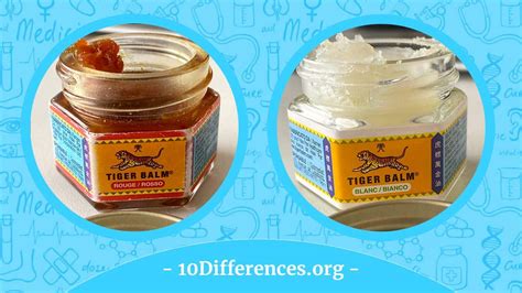 difference between white tiger balm and red|Red vs White Tiger Balm: Difference an.